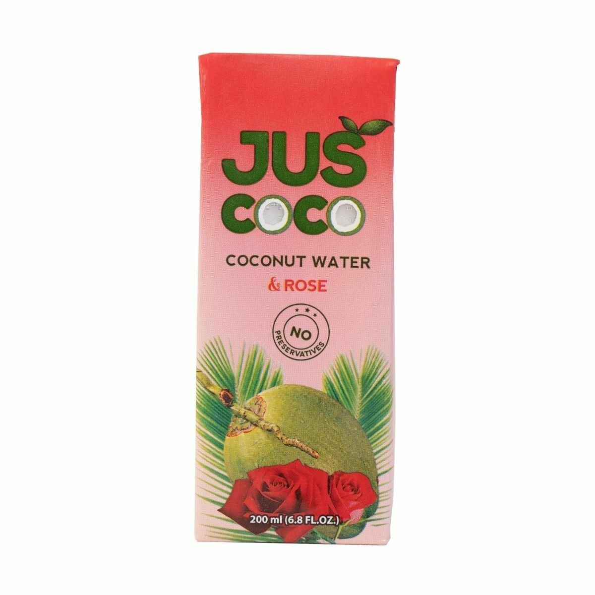 Juscoco Coconut Rose Water (200ml) - Aytac Foods