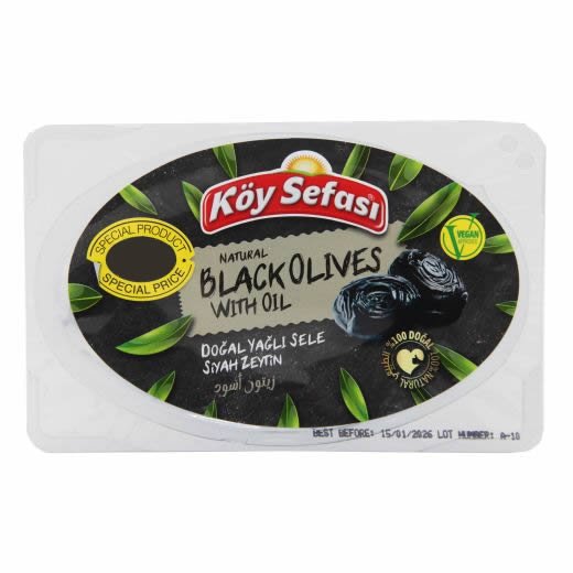 Koy Sefasi Black Olives (100G) - Aytac Foods