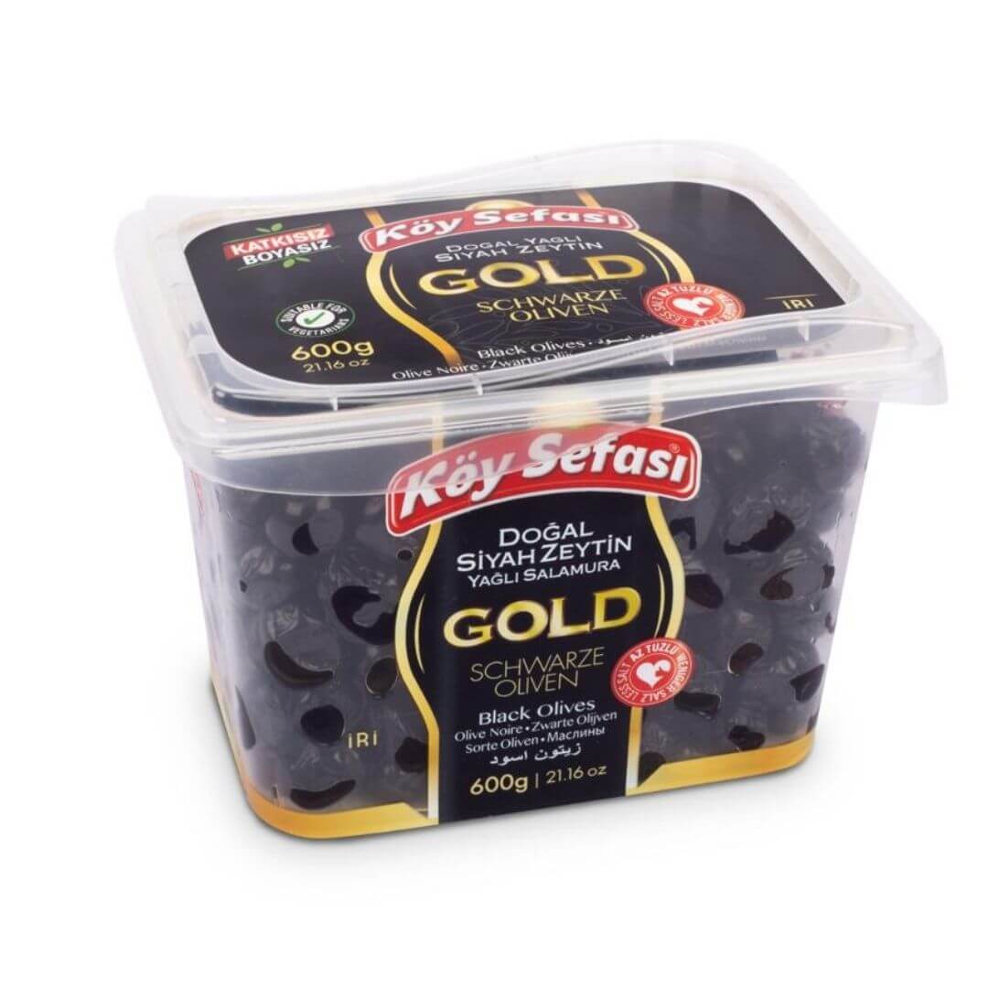 Koy Sefasi Dogal Yagli Gold Olives (600G) - Aytac Foods