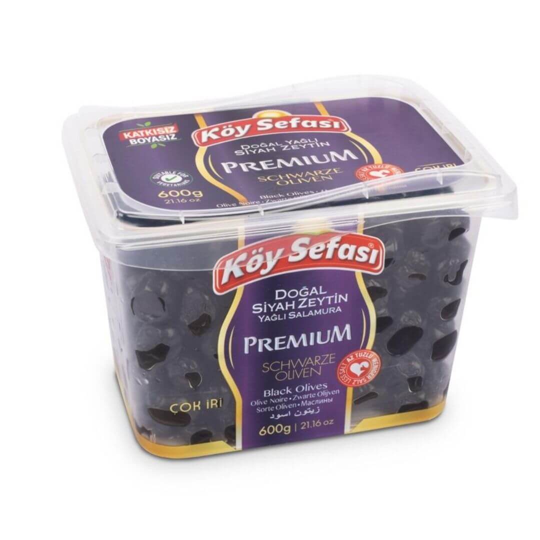 Koy Sefasi Dogal Yagli Premium Olives (600G) - Aytac Foods