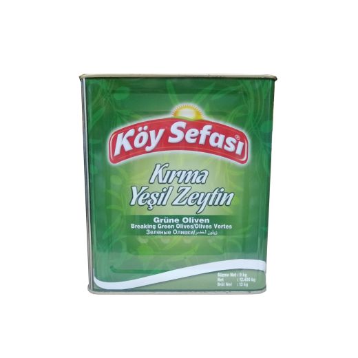 Koy Sefasi Green Olive Cocktail (9KG) - Aytac Foods