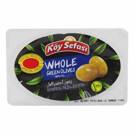 Koy Sefasi Green Olives Cocktail (100G) - Aytac Foods