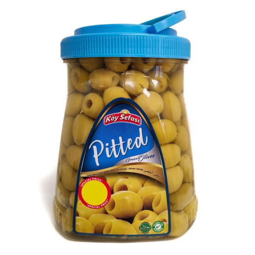 Koy Sefasi Pitted Green Olives (600G) - Aytac Foods