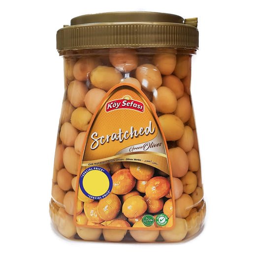 Koy Sefasi Scratched Green Olives (950G) - Aytac Foods