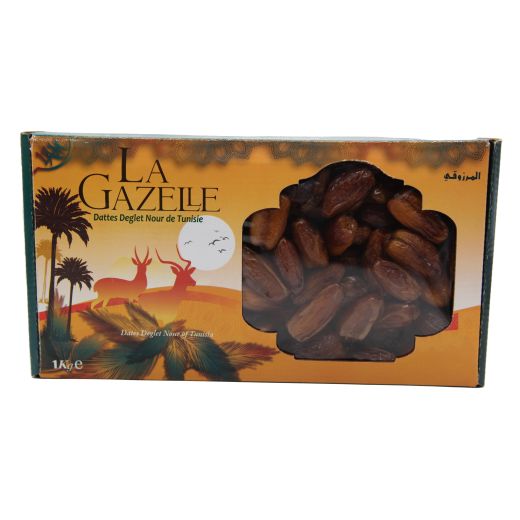 La Gazelle Deglet Nour Pitted Date (1KG) - Aytac Foods