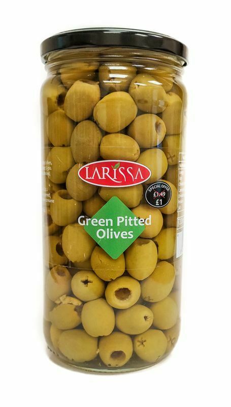 Larissa Green Pitted Olives (720G) - Aytac Foods