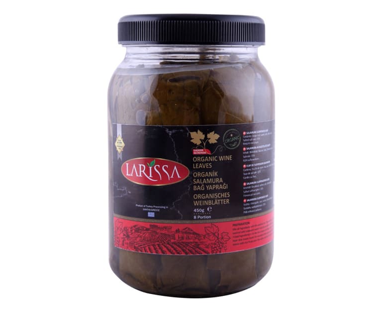 Larissa Organic Vine Leaves (450G) - Aytac Foods
