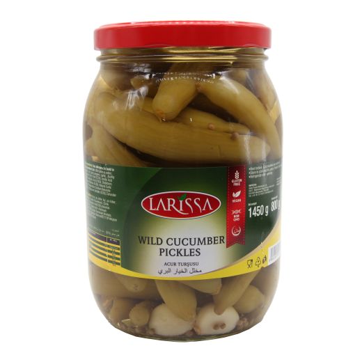 Larissa Pickles Gherkins Wild / Acur No:00 (1500CC) - Aytac Foods