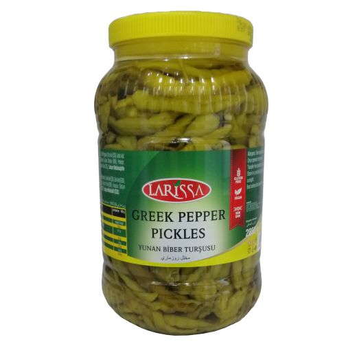 Larissa Pickles Greek Peppers / Yunan Biber (3000CC) - Aytac Foods
