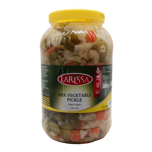 Larissa Pickles Mixed Vegetables / Turlu Tursu (4000CC) - Aytac Foods