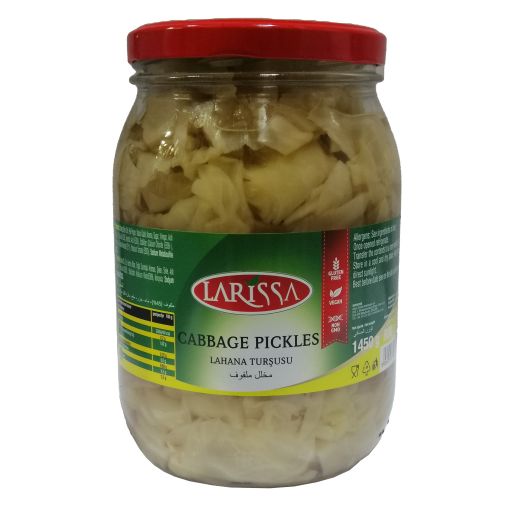 Larissa Pickles White Cabbage / Lahana Tursu (1500CC) - Aytac Foods