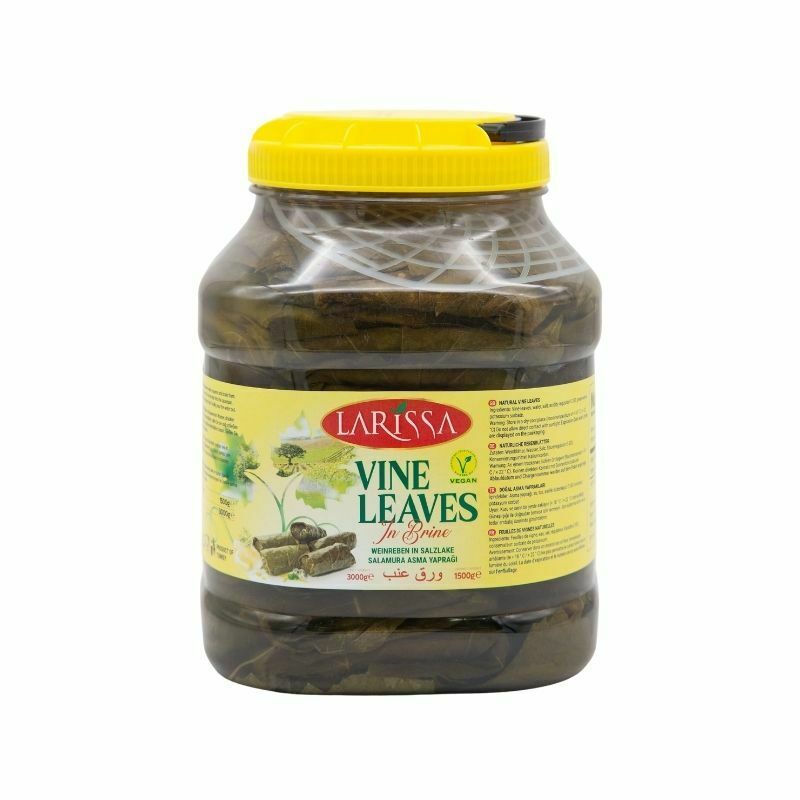 Larissa Vine Leaves In Brine Pet (3KG) - Aytac Foods