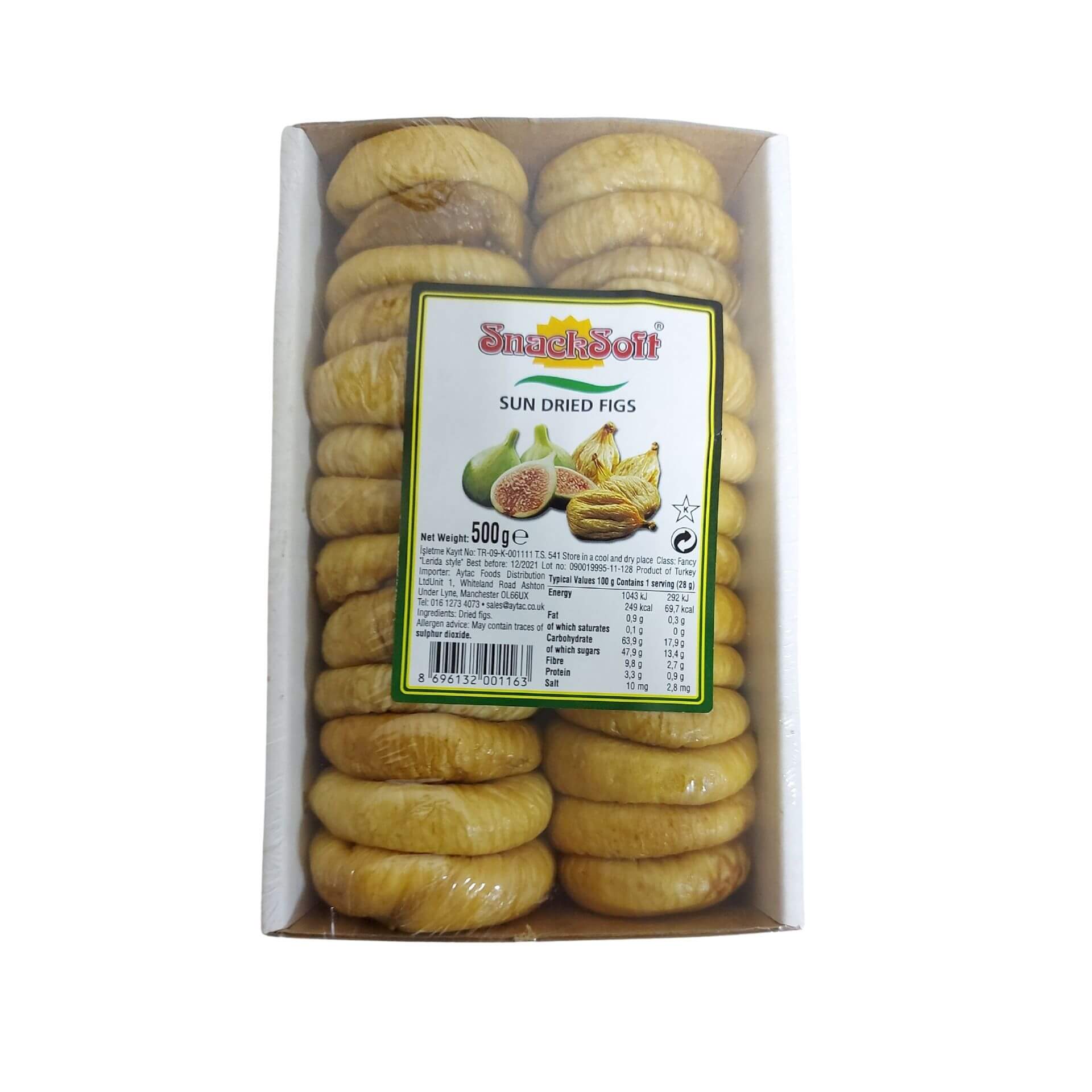 Lerida Style Whole Dried Figs (500G) - Aytac Foods