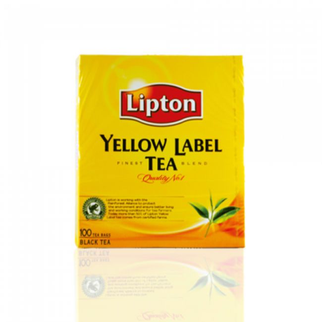 Lipton Yellow Label Tea Bag (100 baG) - Aytac Foods