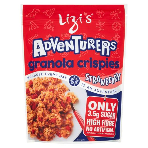 Lizi's Adventurers Strawberry Granola - 400Gr - Aytac Foods