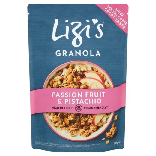 Lizi's Passionfruit & Pistachio Granola- 400Gr - Aytac Foods