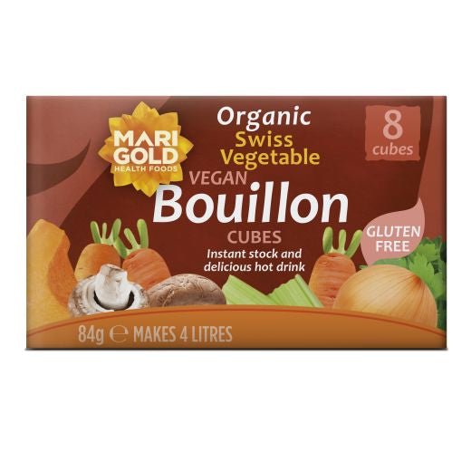 Marigold Bouillon Regular Cube Red Vegan - 84Gr - Aytac Foods