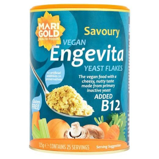 Marigold Engevita With B12 Yeast Flakes Blue - 100Gr - Aytac Foods