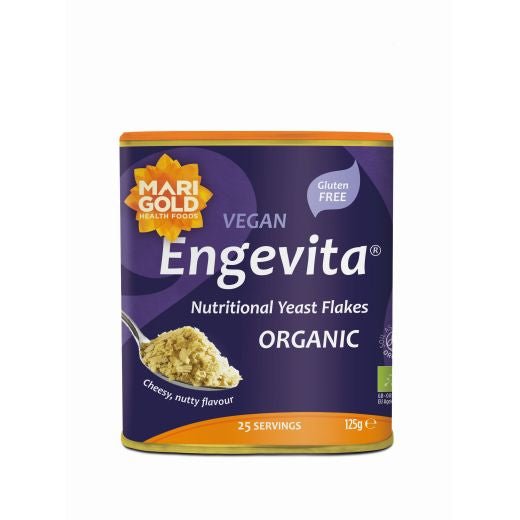 Marigold Engevita Yeast Flakes Purple - 100Gr - Aytac Foods