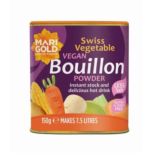 Marigold Less Salt Swiss Bouillon Purple - 150Gr - Aytac Foods