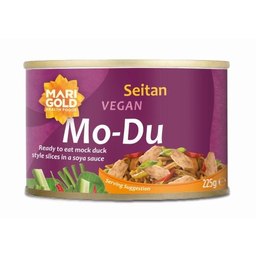 Marigold Mo-Du Braised Seitan Slices In Cans - 225Gr - Aytac Foods