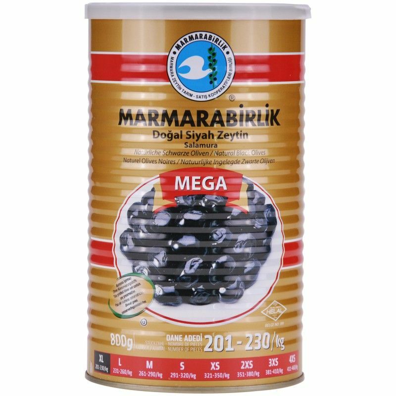 Marmara Birlik Gemlik Mega Olives (800G) - Aytac Foods