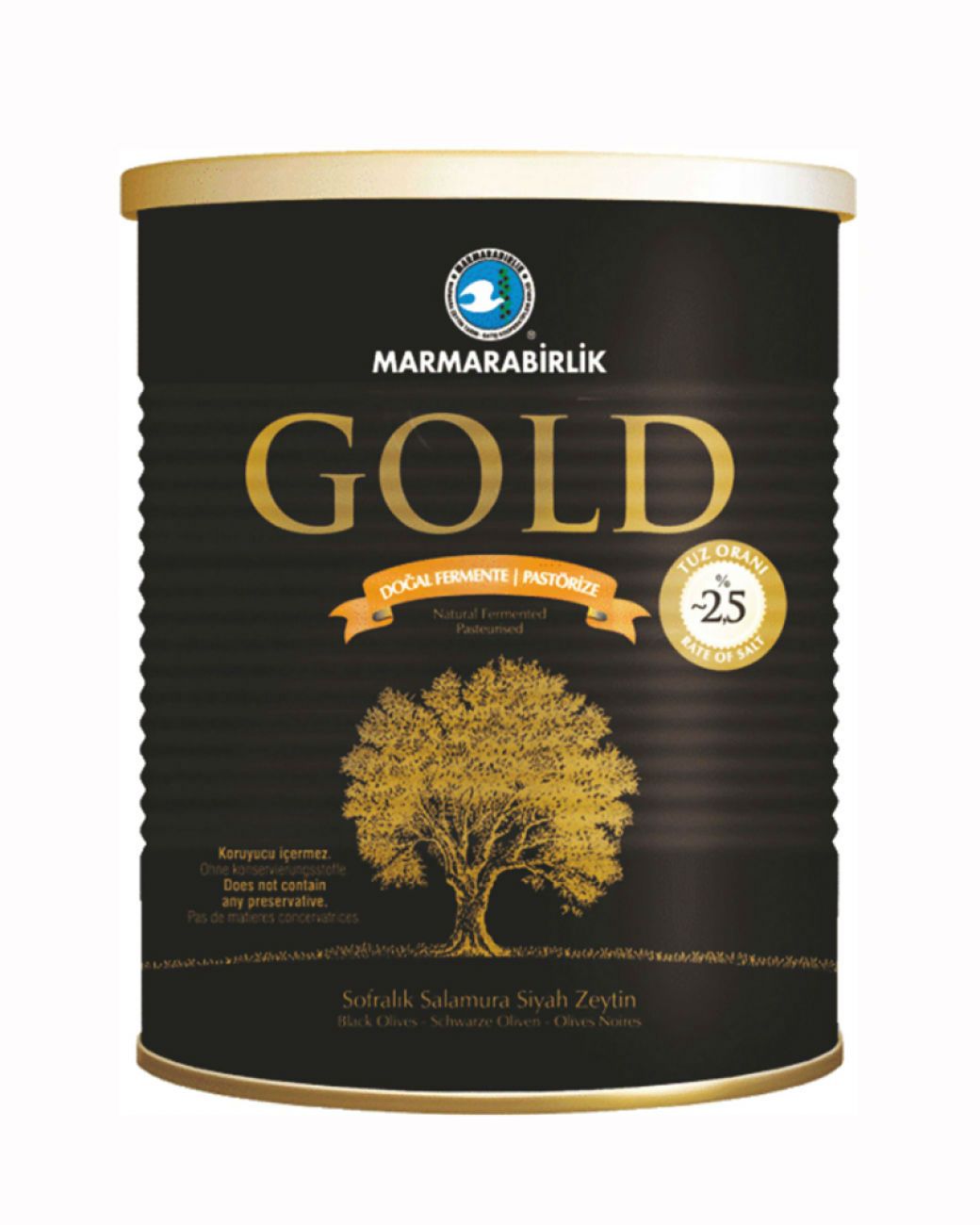 Marmara Birlik Gold Black Olives (400G) - Aytac Foods