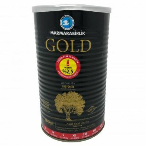 Marmara Birlik Gold Black Olives Black (800G) - Aytac Foods