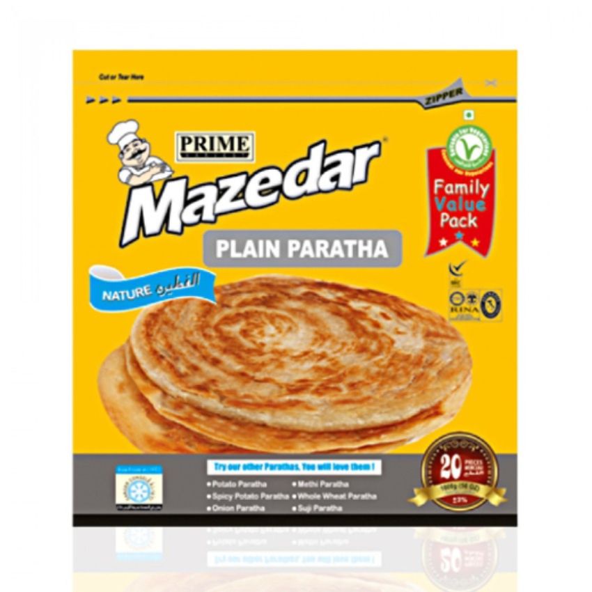 Mazedar Family Plain Paratha (20PCS) - Aytac Foods