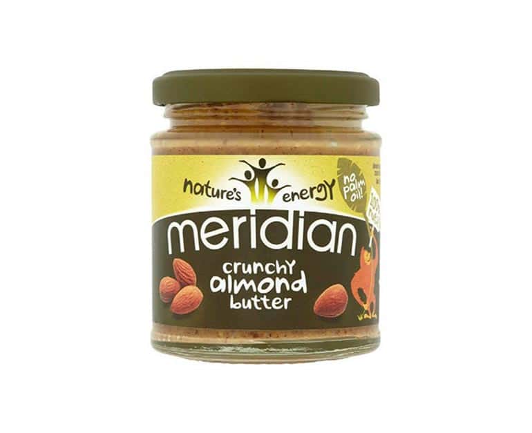 Meridian Almond Butter Crunchy 100% 1(70G) - Aytac Foods