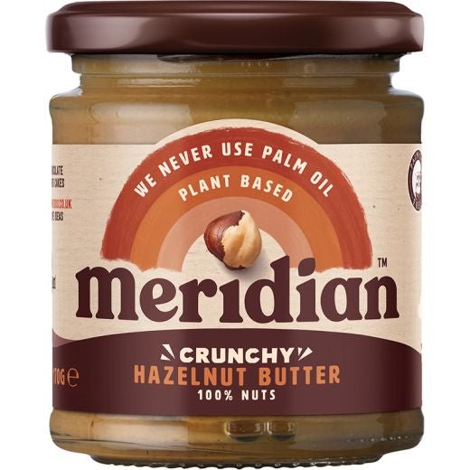 Meridian Crunchy Hazelnut Butter 100%- 170Gr - Aytac Foods
