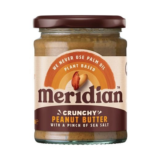 Meridian Crunchy Peanut Butter With Salt - 280Gr - Aytac Foods