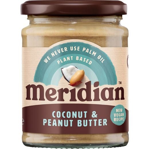 Meridian Peanut & Coconut Butter - 280Gr - Aytac Foods