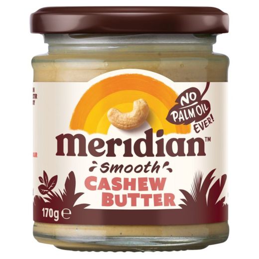 Meridian Smooth Cashew Butter 100% - 170Gr - Aytac Foods
