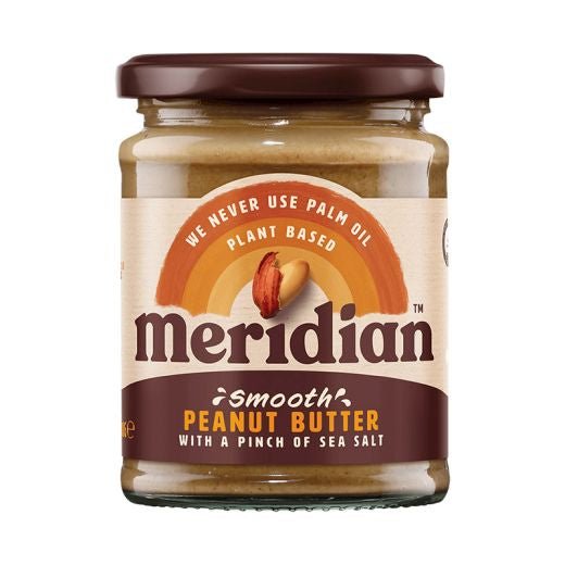Meridian Smooth Peanut Butter With Salt - 280Gr - Aytac Foods