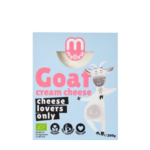 Mmellow Organic Goat Cream Cheese - 200Gr - Aytac Foods