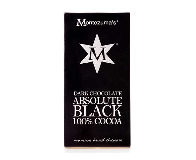 Montezumas Absolute Black 100% Cocoa (100G) - Aytac Foods