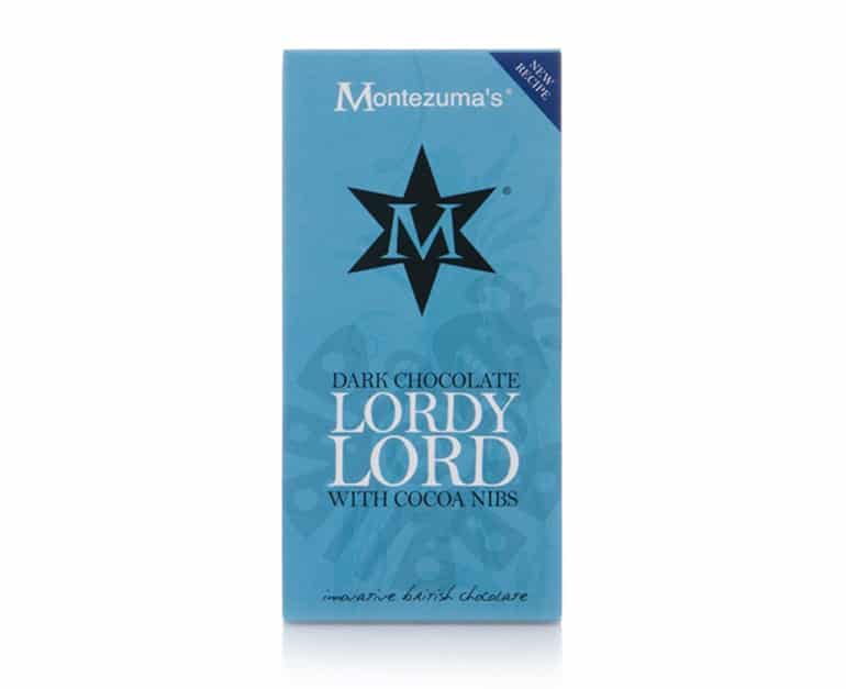 Montezumas Lordy Lord (Dark Chocolate With Cocoa Nibs) (100G) - Aytac Foods