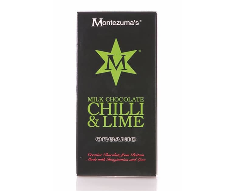 Montezumas Milk Choco With Chilli & Lime (100G) - Aytac Foods