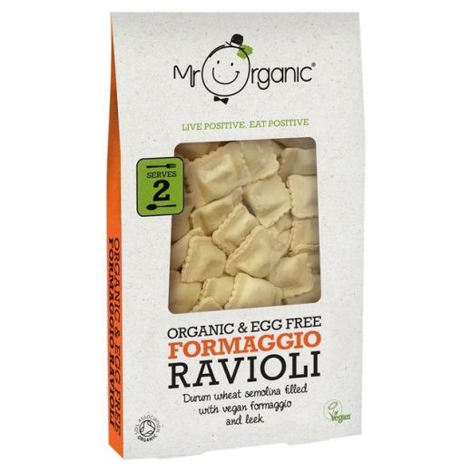 Mr Organic Formaggio Ravioli - 250Gr - Aytac Foods
