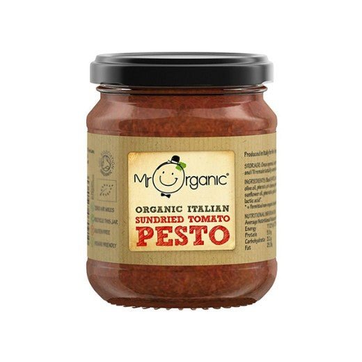 Mr Organic Sundried Tomato Pesto - 130Gr - Aytac Foods