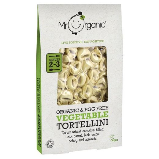 Mr Organic Tortellini With Vegetables - 250Gr - Aytac Foods