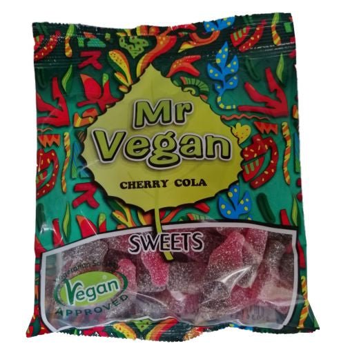 Mr Vegan Cherry Cola Bottles (160G) - Aytac Foods