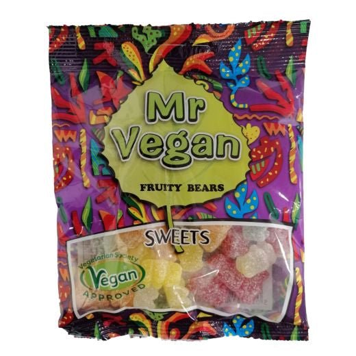 Mr Vegan Sour Bears (160G) - Aytac Foods