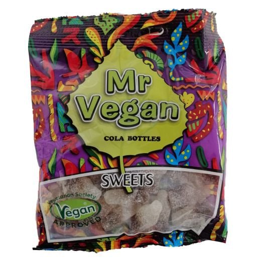 Mr Vegan Sour Cola Bottles (160G) - Aytac Foods