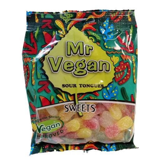 Mr Vegan Sour Tongues (160G) - Aytac Foods