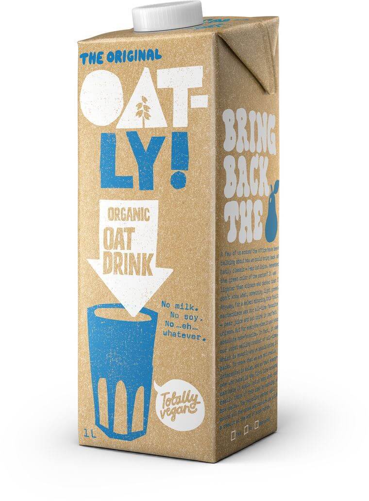 Oatly Organic Oat Drink (1L) - Aytac Foods