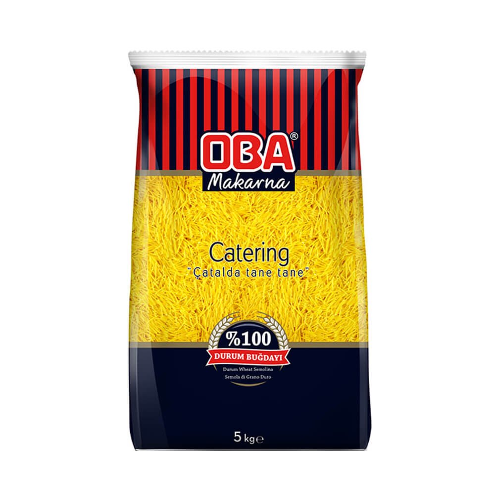 Oba [Tel Sehriye] Pasta Vermicelli Big Bag (5KG) - Aytac Foods