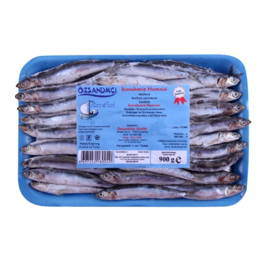 Ozsandikci Temel Reis Hamsi - Anchovy Whole (900G) - Aytac Foods