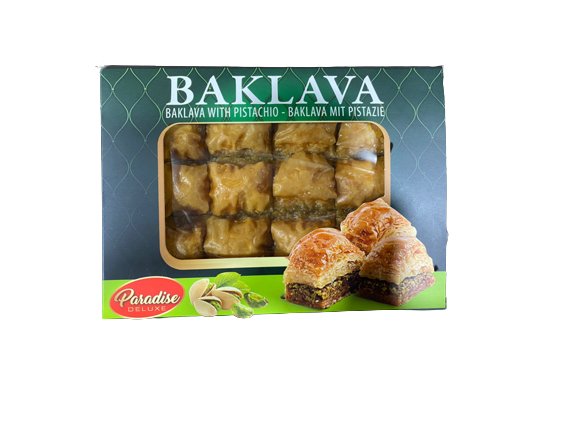 Paradise Baklava with Pistachio (350G) - Aytac Foods